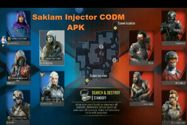 Saklam Injector CODM APK